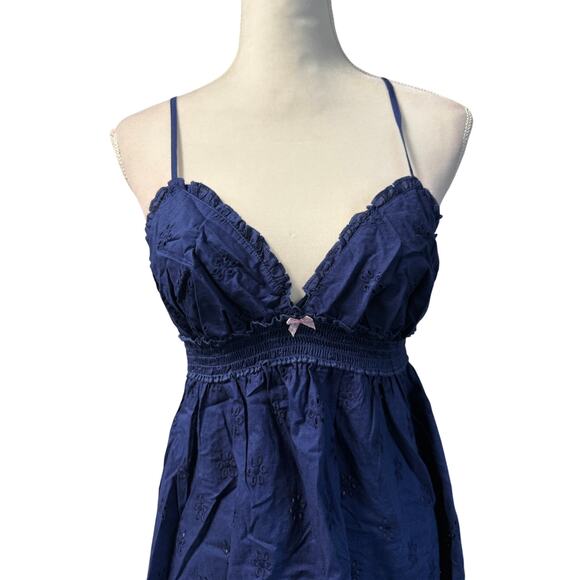 victoria secret Sunny Days Camisole blue sz L - Picture 3 of 10